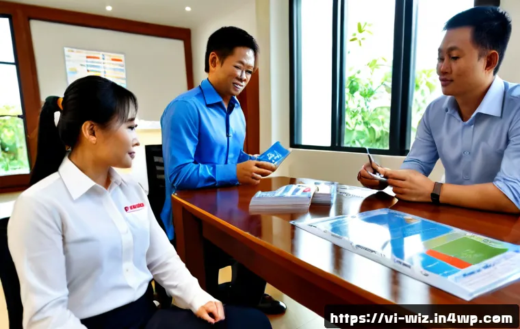 Home 17 온쇼어링 비즈니스의 브랜드 전략 - Photorealistic Vietnamese business strategy meeting in a modern Ho Chi Minh City office, diverse loc...